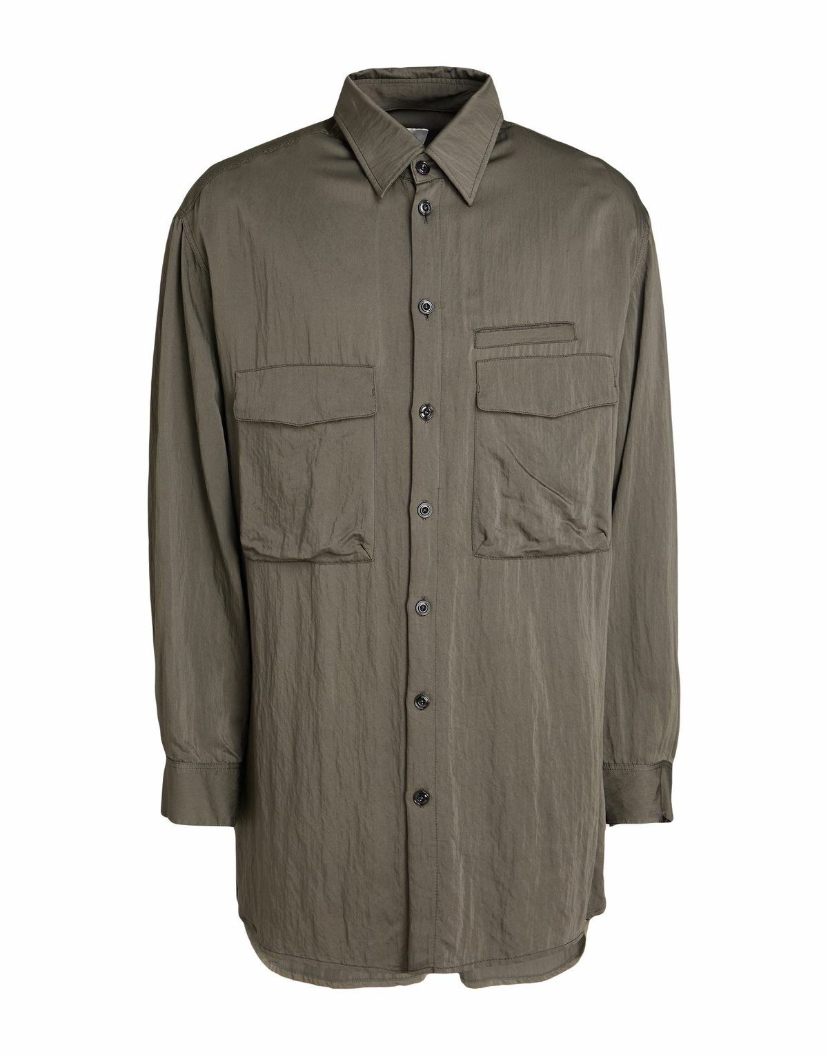 Lemaire Mens Shirt Military in Green