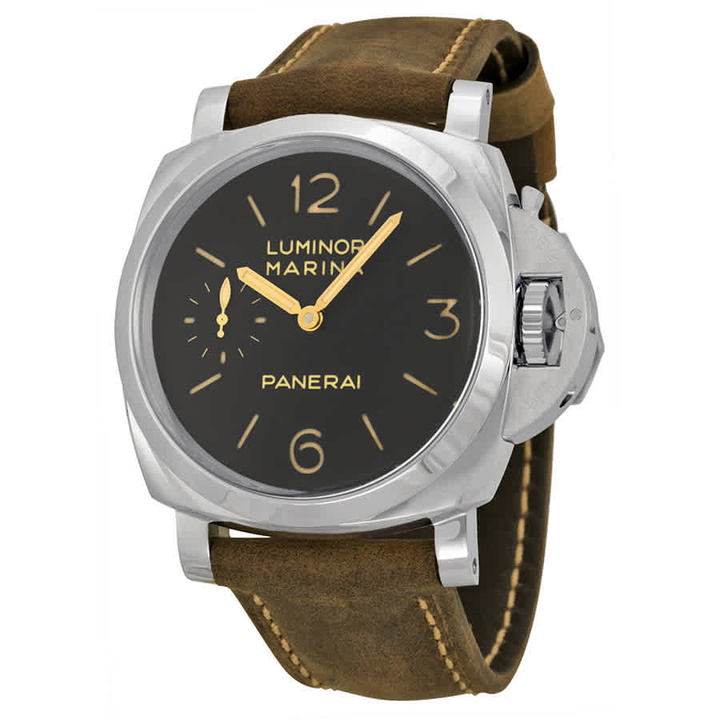 Photo: Panerai Luminor Marina 1950 3 Day Black Dial Mens Watch PAM00422