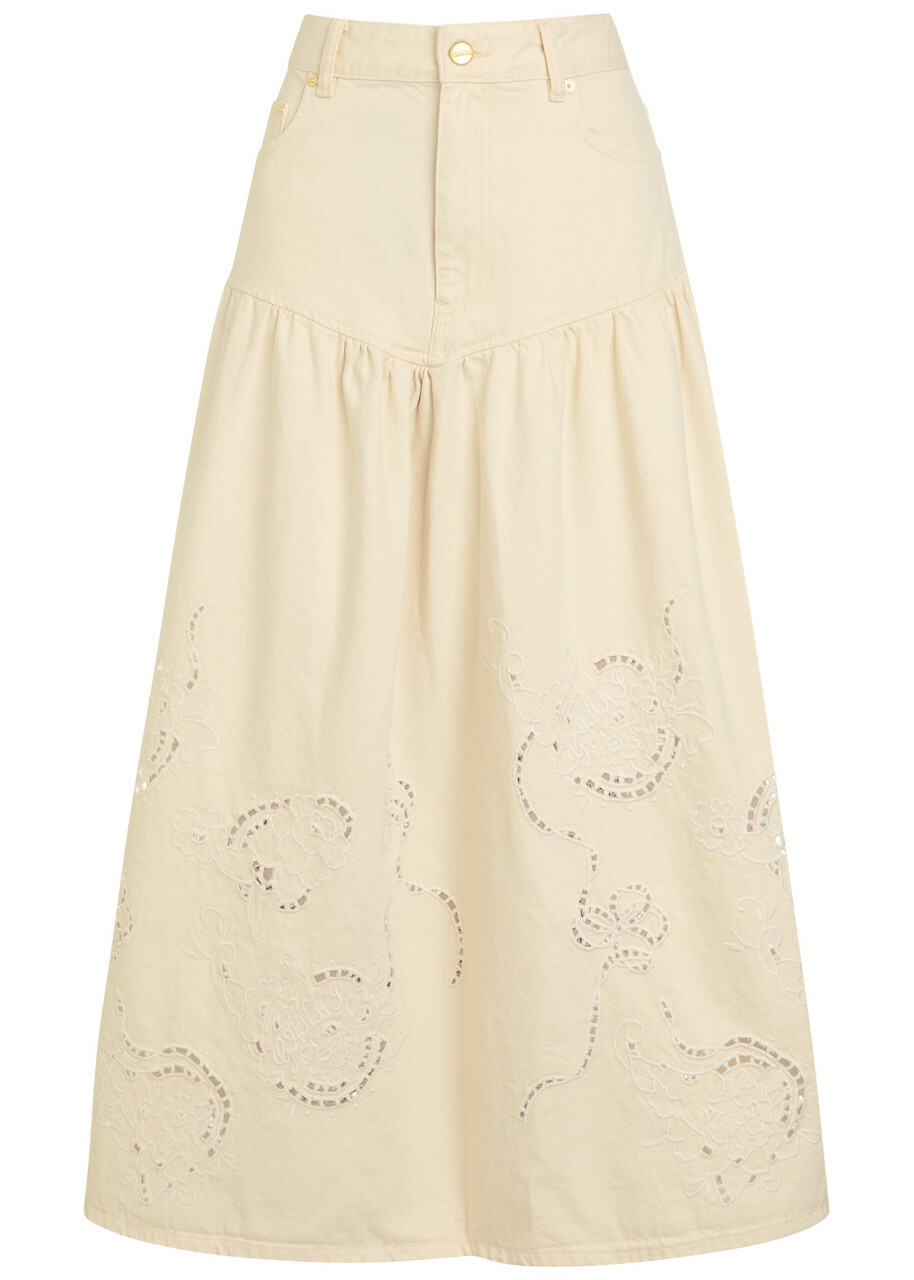 【関税＆送料込み】Ganni Midi Tweed Skirt Ganni - Women - Leopard Tweed Midi Skirt – shopguysngals