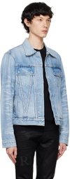 AMIRI Blue Selvedge Trucker Denim Jacket