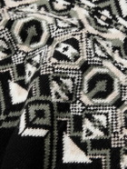 BOGNER - Luci Fair Isle Virgin Wool Sweater - Black