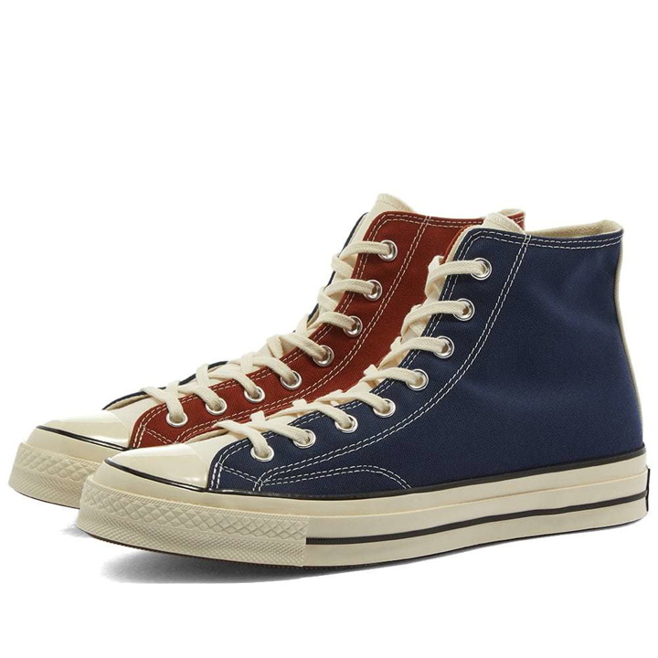 Photo: Converse Chuck Taylor 70 Hi Tri Block