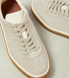 Loro Piana Tennis Walk suede sneakers