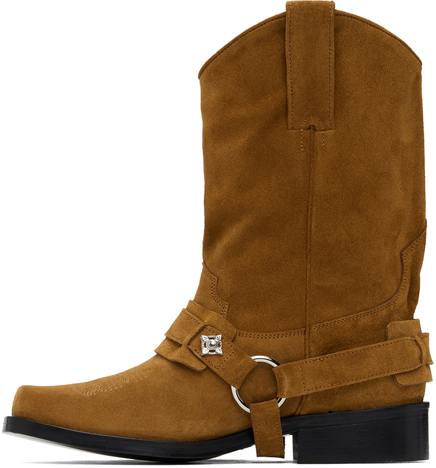 Toga Virilis SSENSE Exclusive Brown Boots