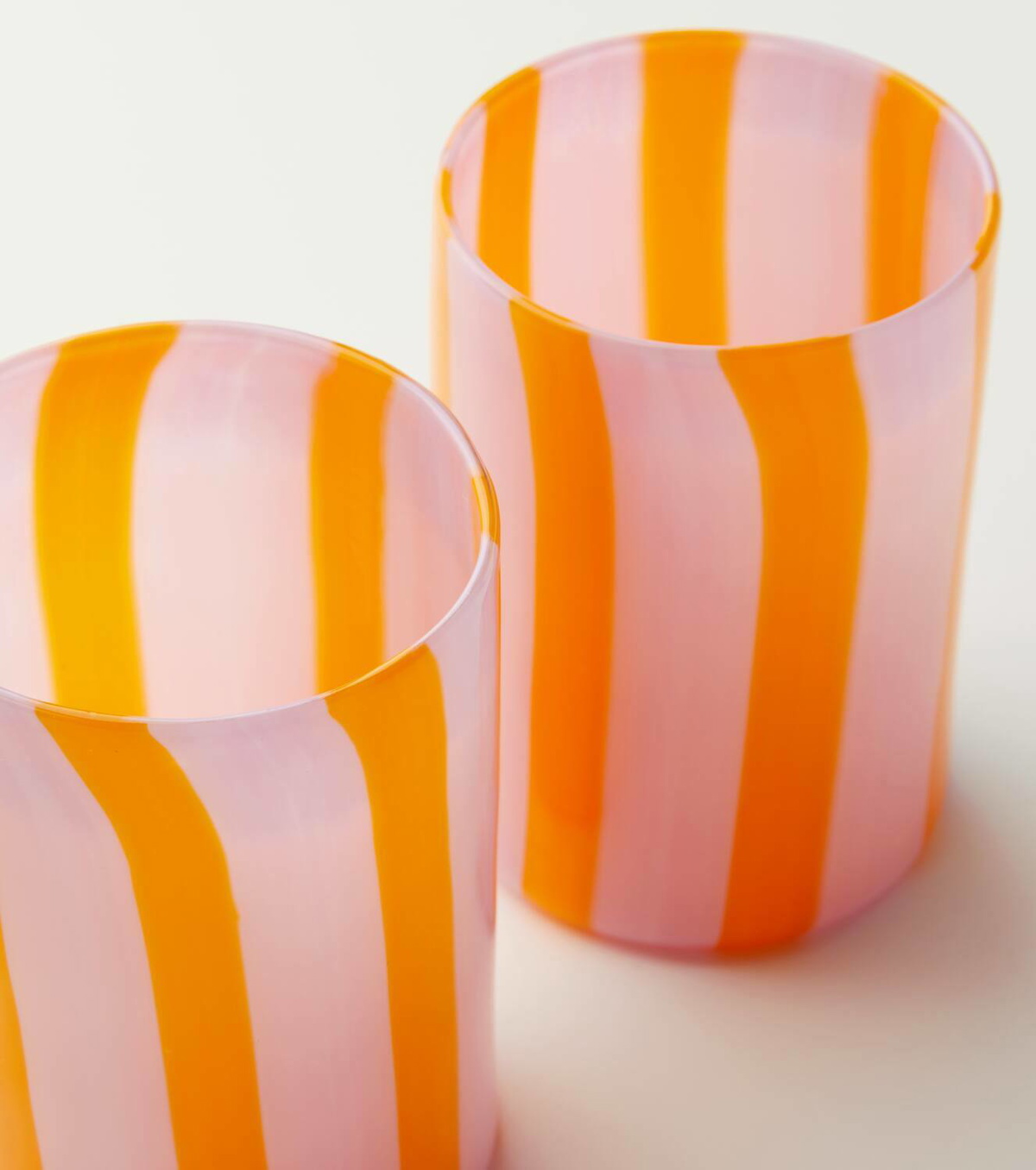 Aquazzura Casa Dolcevita Stripe set of 2 tumblers