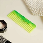 Re=Comb Men's Recycled Flexible Hair Comb in Neon Green