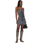 Miss Sixty Black KNWLS Edition Denim Cami Minidress