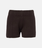 Jardin des Orangers Wool and cashmere shorts