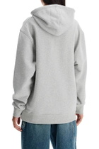 AMI ALEXANDRE MATIUSSI hooded varsity sweat Grey