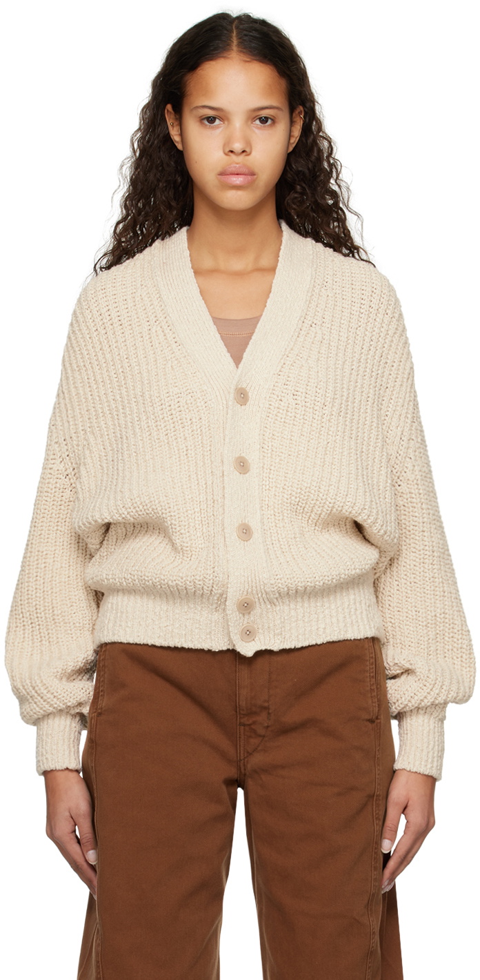 LEMAIRE Off-White Chunky Cardigan
