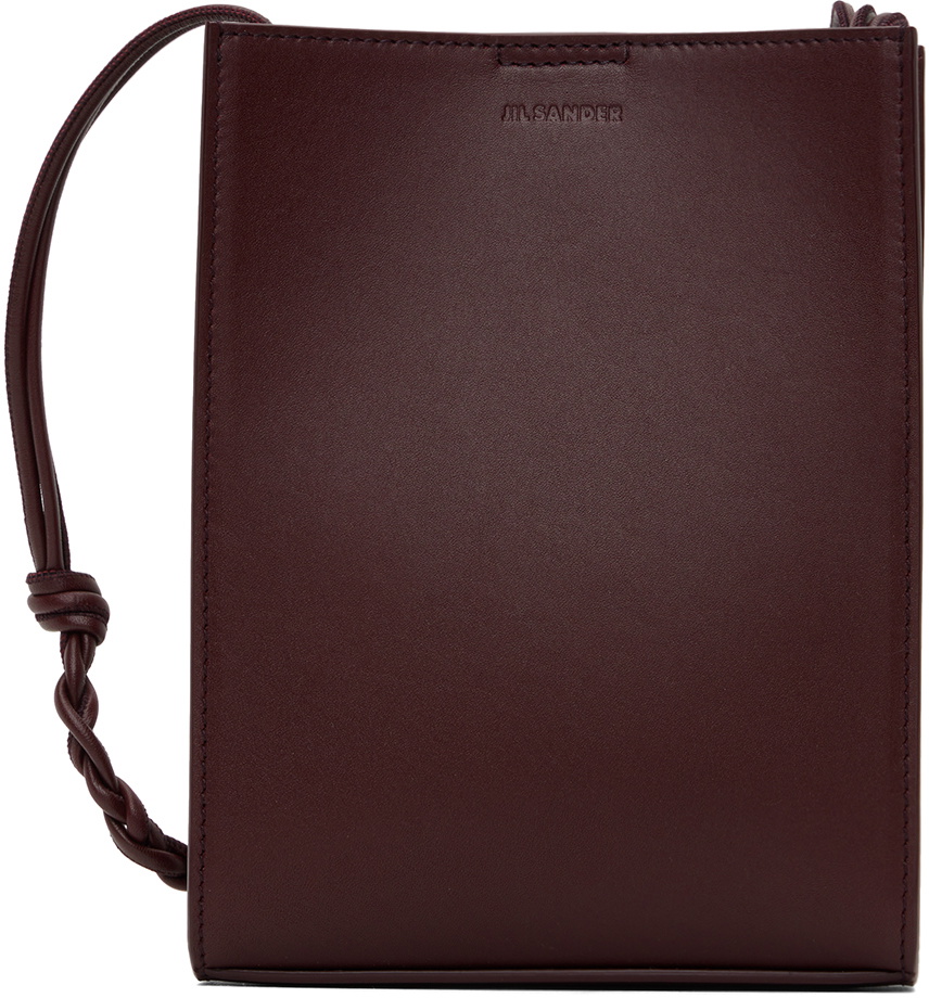 Jil Sander Burgundy Small Tangle Shoulder Bag Jil Sander