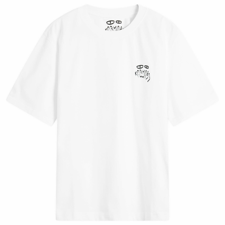 Photo: Karma8a Men's The Real T-Shirt in White/Black
