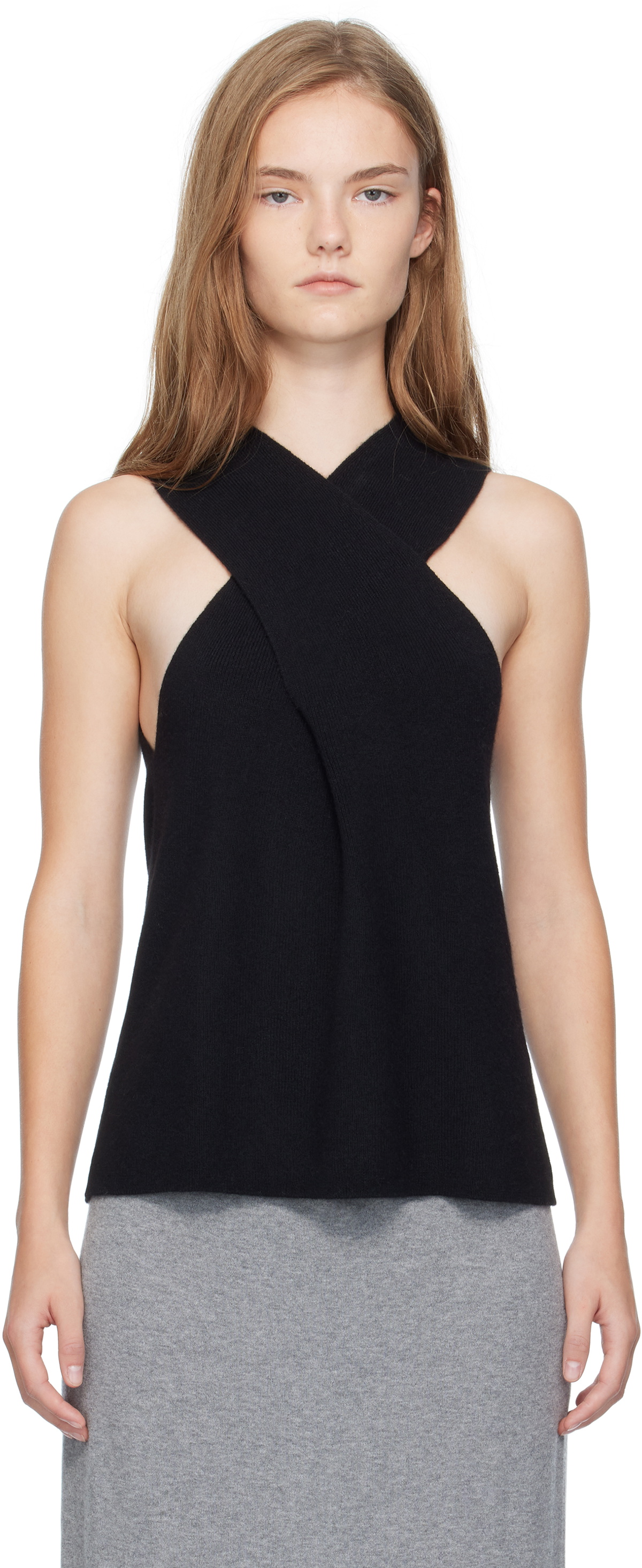 LISA YANG Black 'The Lyra' Top