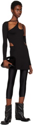HELIOT EMIL Black Seemly Minidress