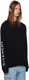 Givenchy Black Classic Long Sleeve T-Shirt