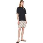 Burberry Beige Check Pavilion Sandals​