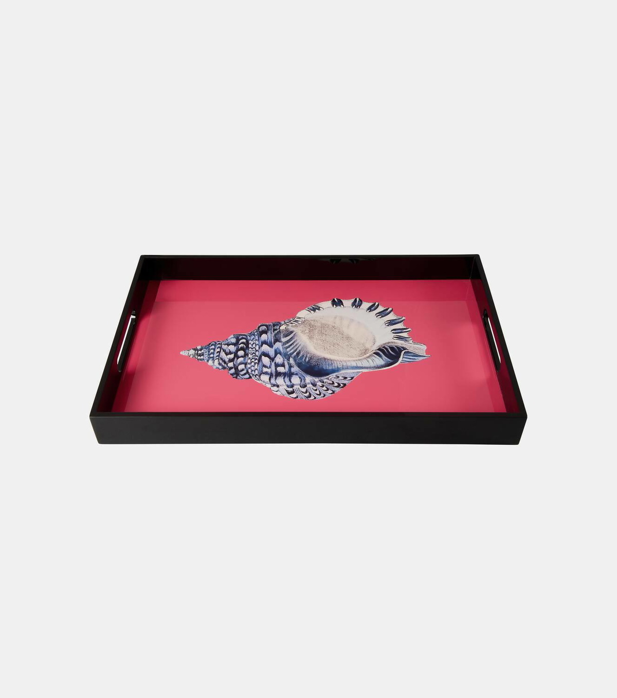 Les-Ottomans Shell lacquered wooden tray