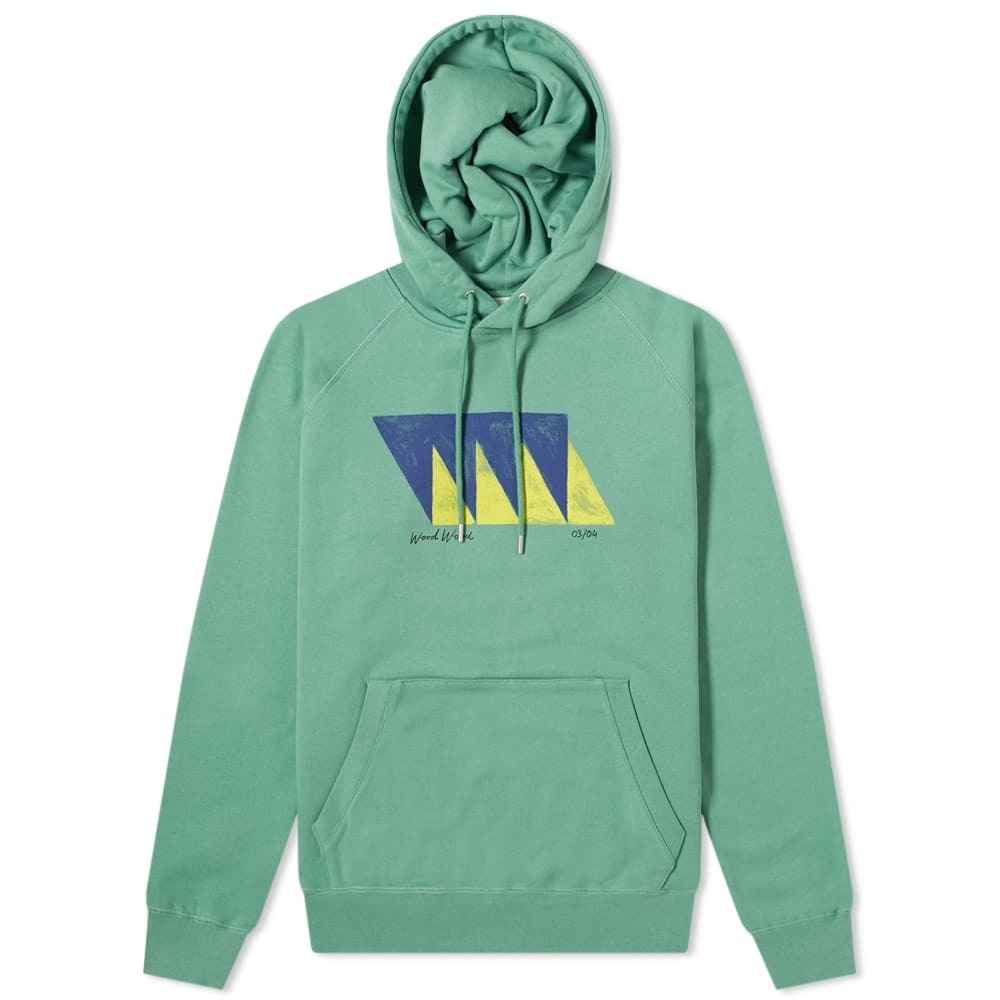 Photo: Wood Wood Fred Triangles Popover Hoody