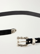 Enfants Riches Déprimés - 3cm Suede Belt - Black