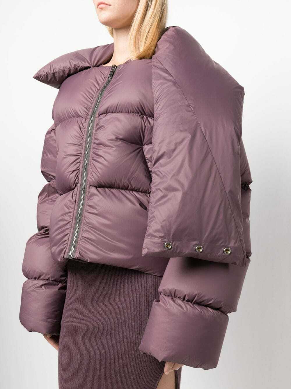 rick owens funnel neckダウン　23fw Rick Owens Funnel Neck Down Puffer Jacket | eBay