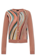 PS by Paul Smith Ps Paul Smith Cardigan With Stripe Pattern