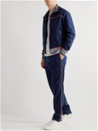 Tod's - Tapered Logo-Appliquéd Piped Technical Twill Sweatpants - Unknown