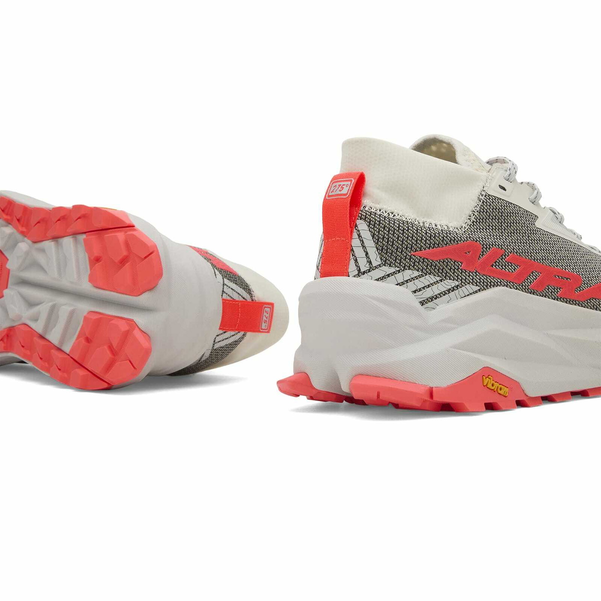 Altra Men's Olympus 275 Sneaker in White/Coral