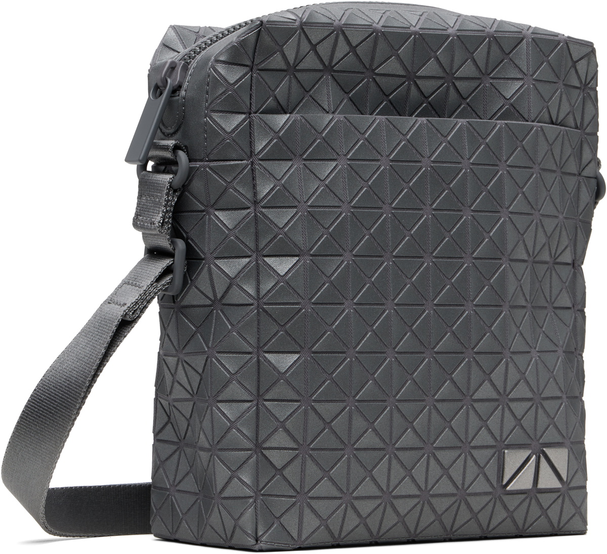 BAO BAO ISSEY MIYAKE Silver Voyager Reflector Bag Bao Bao Issey Miyake