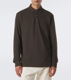 Zegna Cotton piqué polo shirt