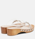 Simone Rocha Embellished PVC clogs