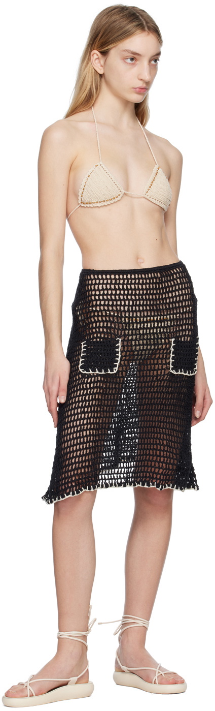Akoia SSENSE Exclusive Black Pasir Cover Up