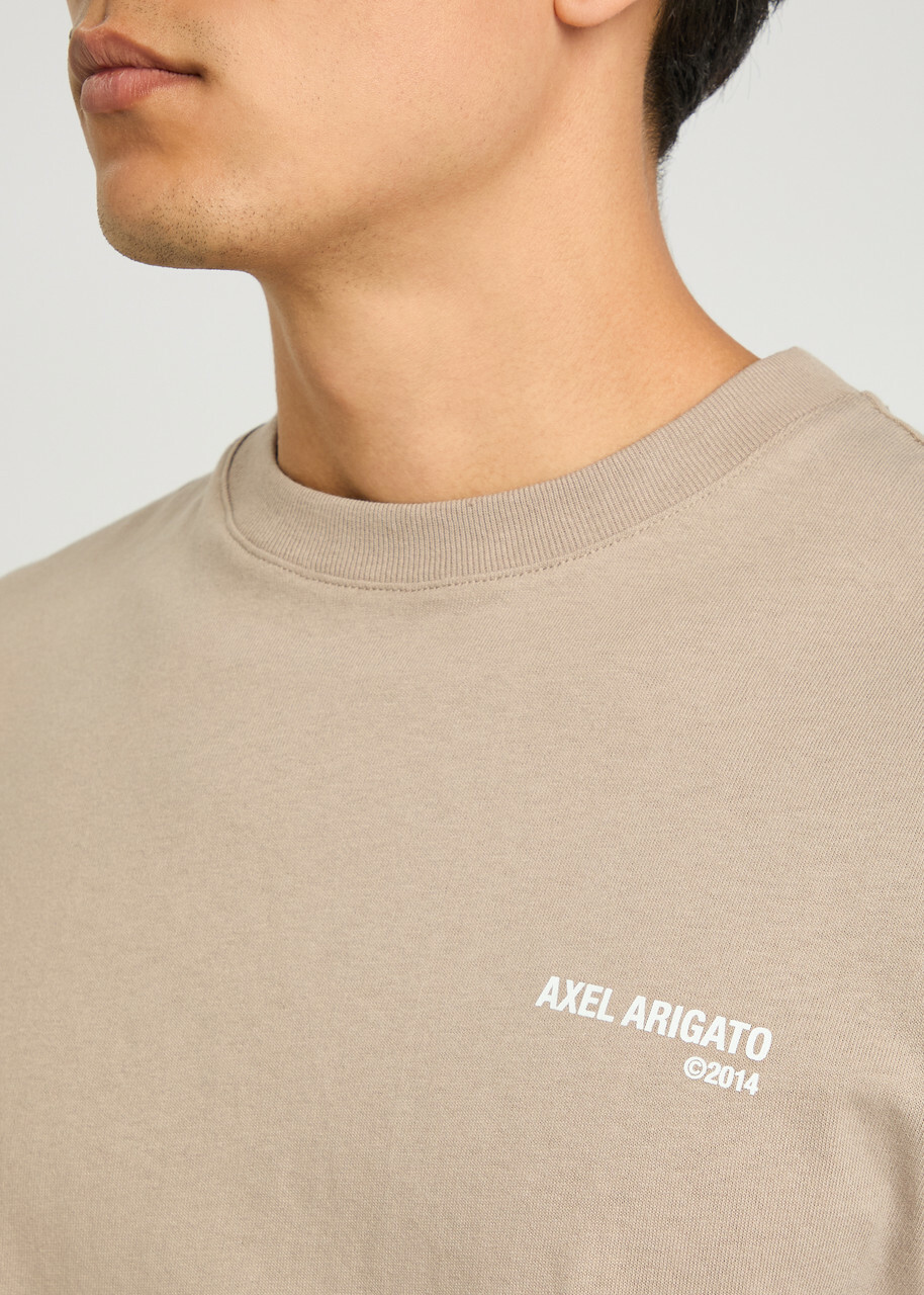 Axel Arigato Legacy Logo-printed Cotton T-shirt Grey