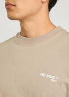 Axel Arigato Legacy Logo-printed Cotton T-shirt Grey