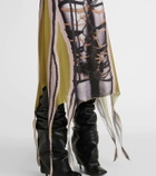 Y/Project Bondage printed midi dress