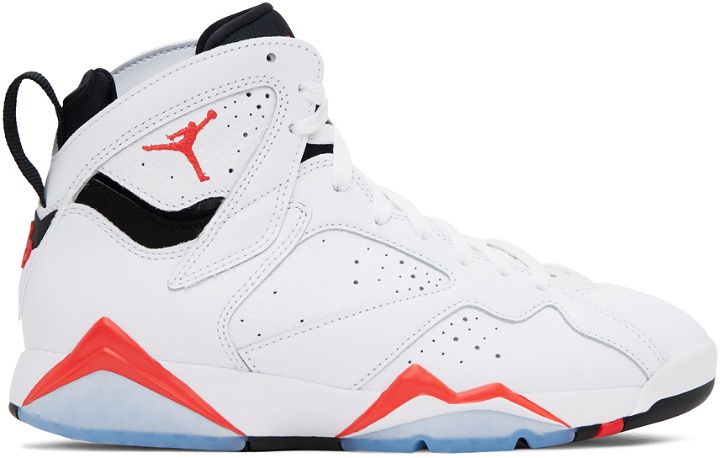 Photo: Nike Jordan White Air Jordan 7 Sneakers