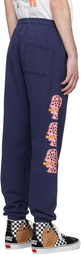 Brain Dead Navy Worm Hole Lounge Pants