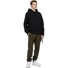 Helmut Lang Black Strap Hoodie