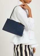 Jacquemus Le Salon Crocodile-effect Leather Shoulder bag - Navy - One Size