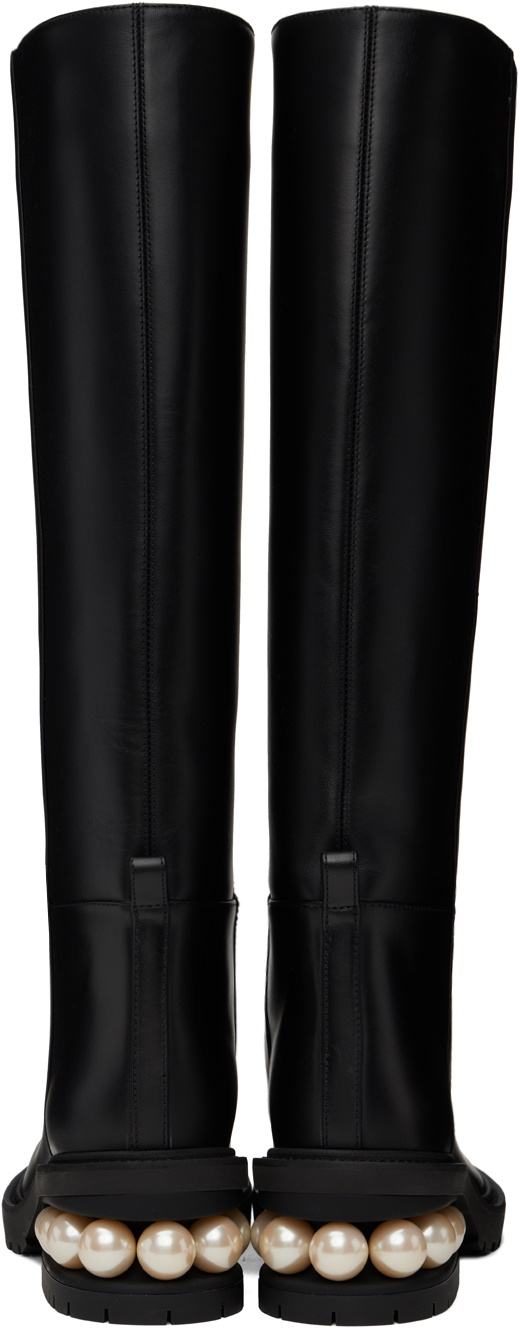 Nicholas Kirkwood Black Casati Riding Boots