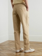 Orlebar Brown - Carsyn Tapered Pleated Linen and Cotton-Blend Trousers - Neutrals
