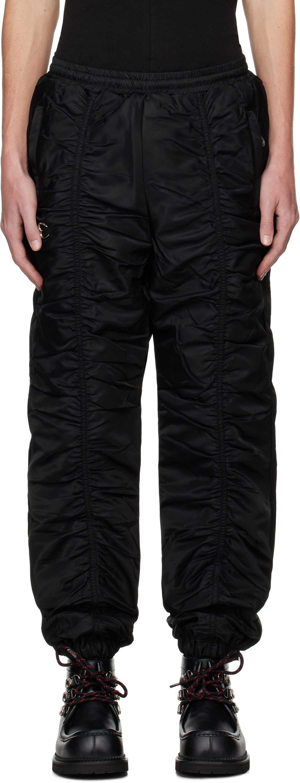 Thug Club Black 'A Wingless Bird' Trousers Thug Club