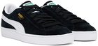 PUMA Black Suede Classic XXI Sneakers