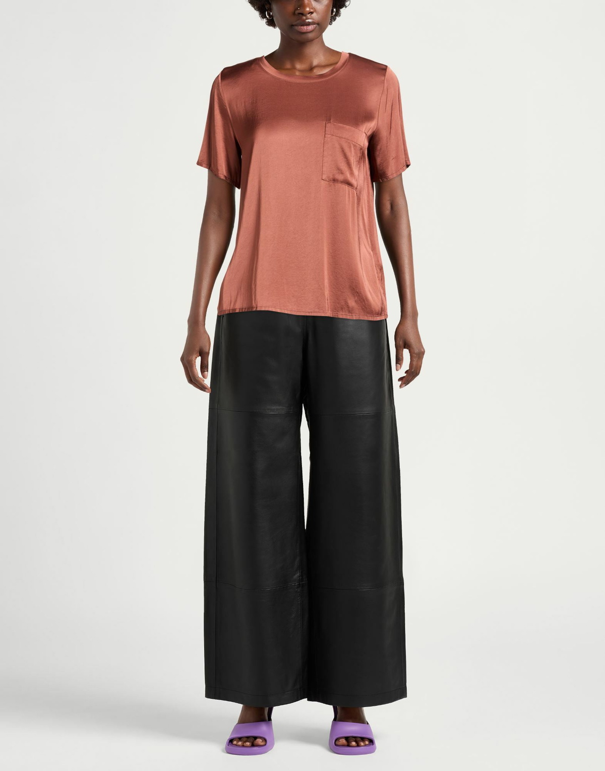 Manila Grace Womens Top Light brown