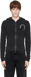 Stockholm (Surfboard) Club Black Waffle Hoodie