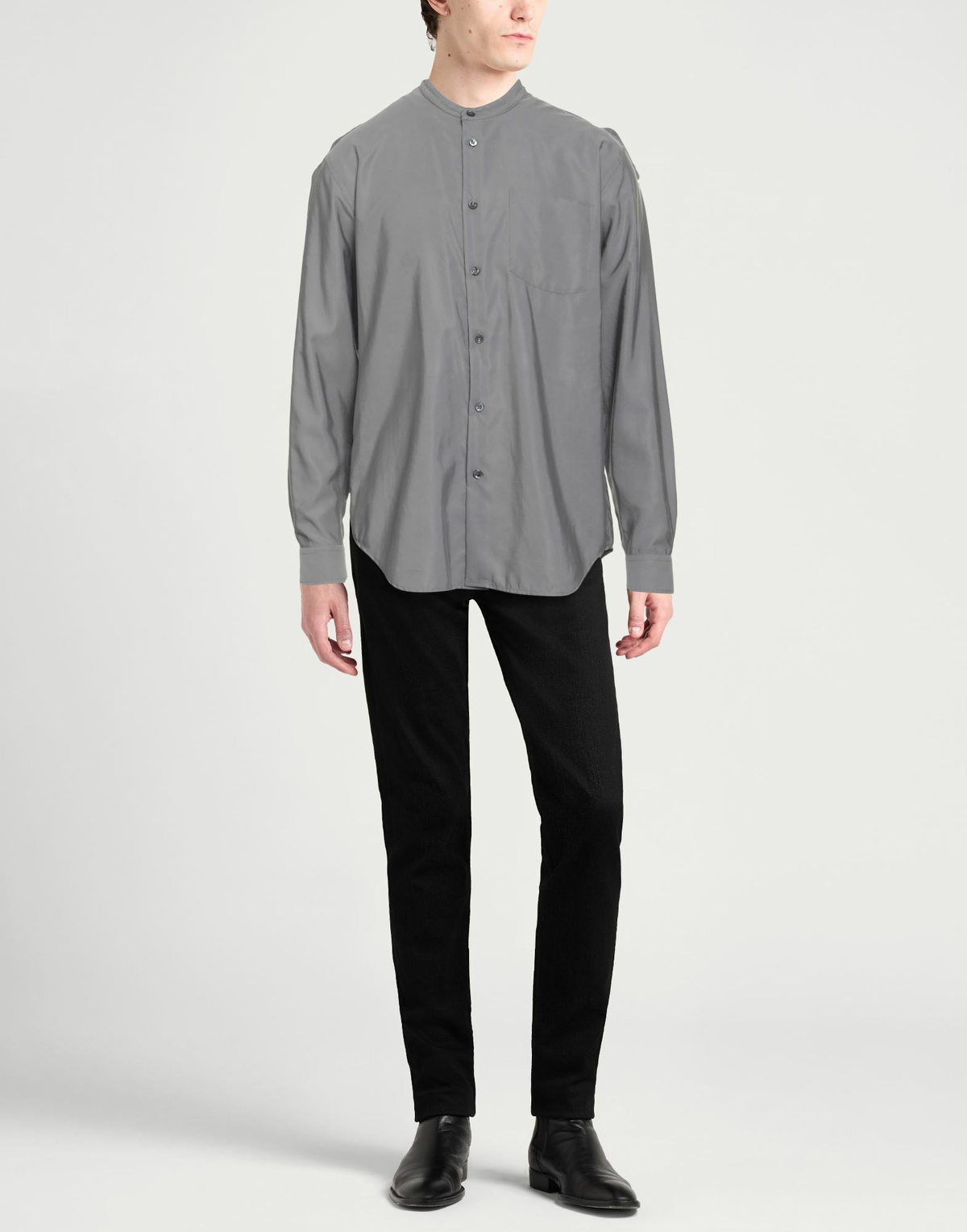 Giorgio Armani Mens Shirt in Grey