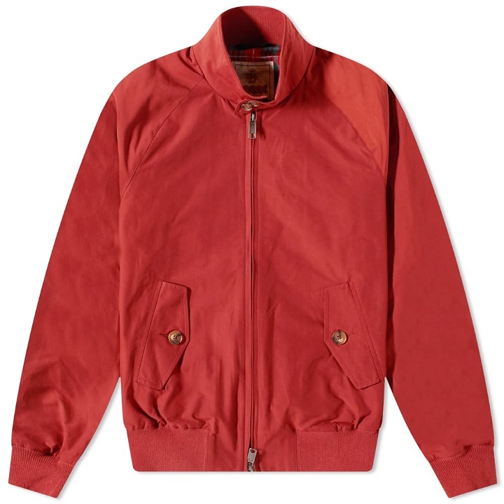 Photo: Baracuta Men's G9 Original Harrington Jacket in Dark Red