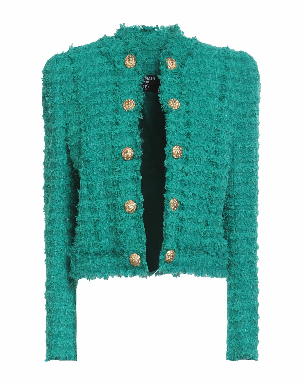 Balmain Womens Blazer in Green