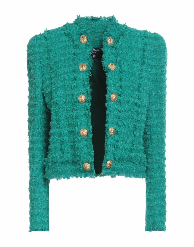 Photo: Balmain Womens Blazer in Green