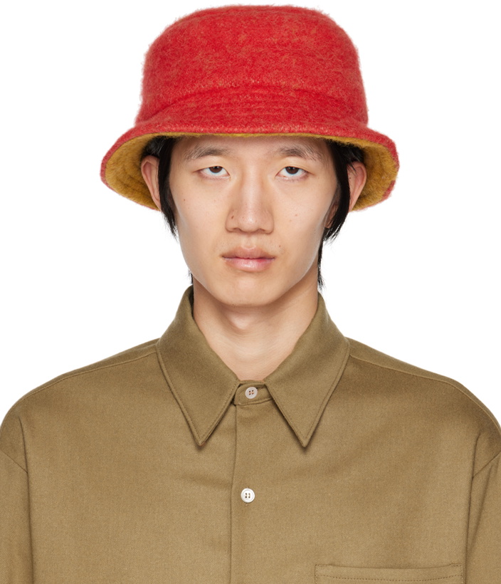 Photo: Marni Red Overdyed Bucket Hat