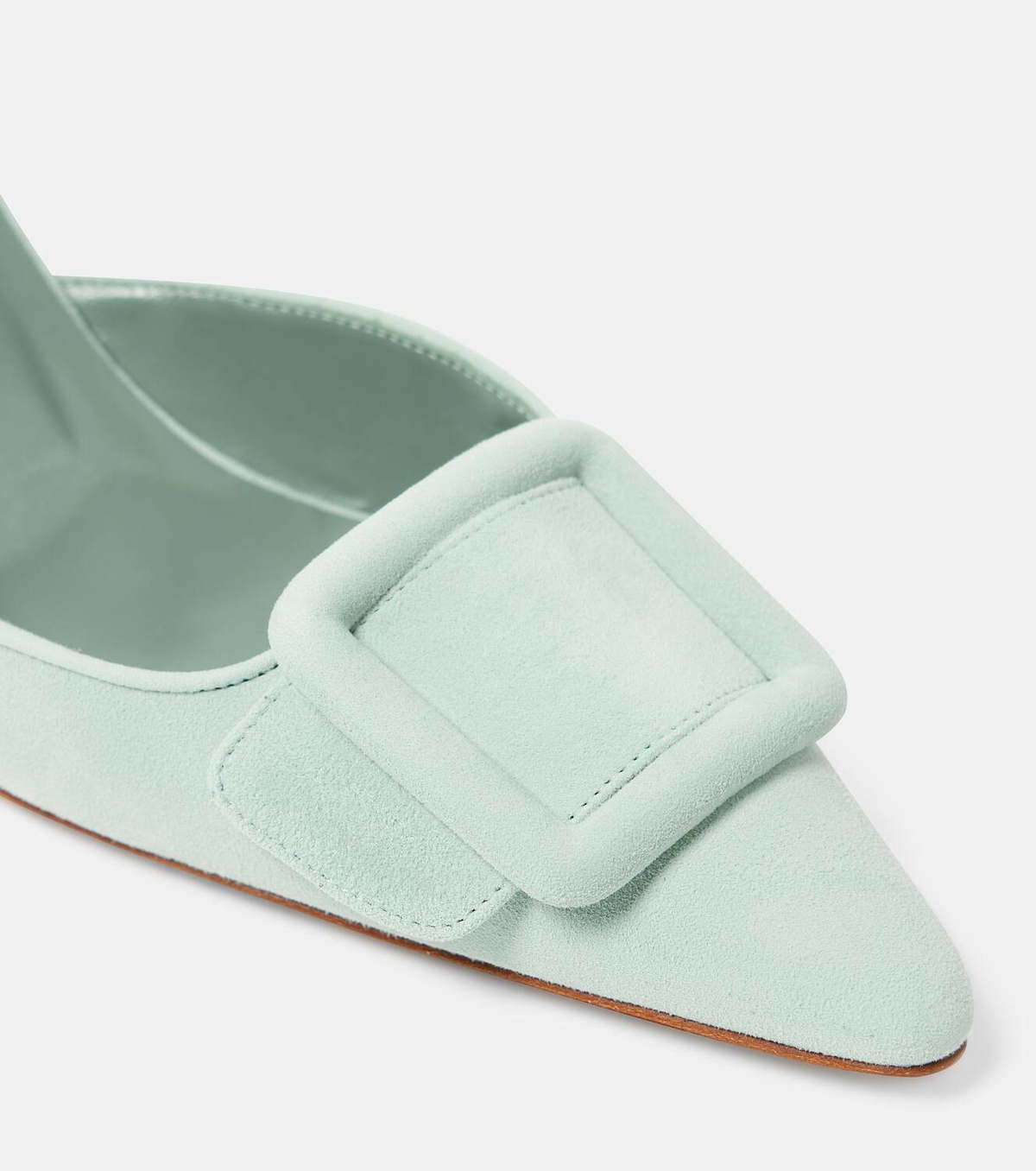 Manolo Blahnik Maysale 50 suede mules